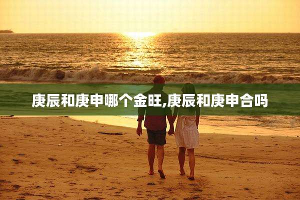 庚辰和庚申哪个金旺,庚辰和庚申合吗