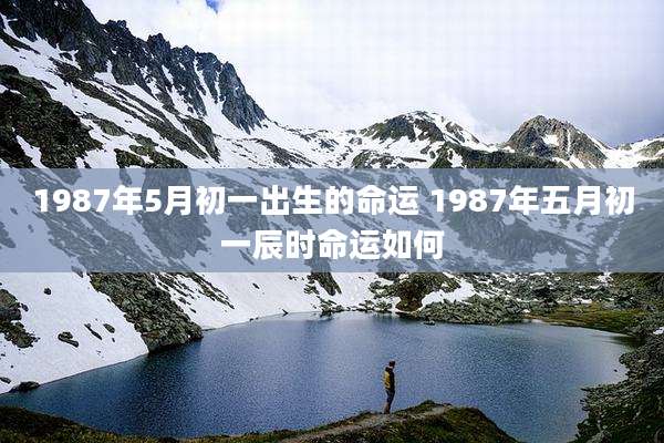 1987年5月初一出生的命运 1987年五月初一辰时命运如何