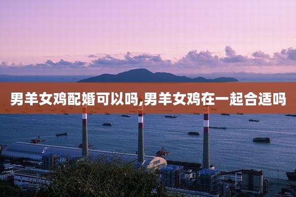 男羊女鸡配婚可以吗,男羊女鸡在一起合适吗