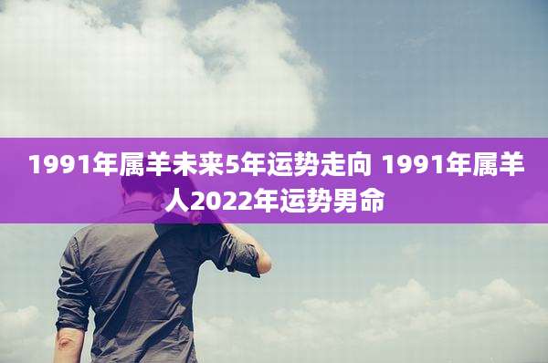 1991年属羊未来5年运势走向 1991年属羊人2022年运势男命