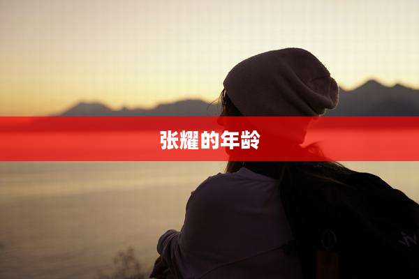 张耀的年龄
