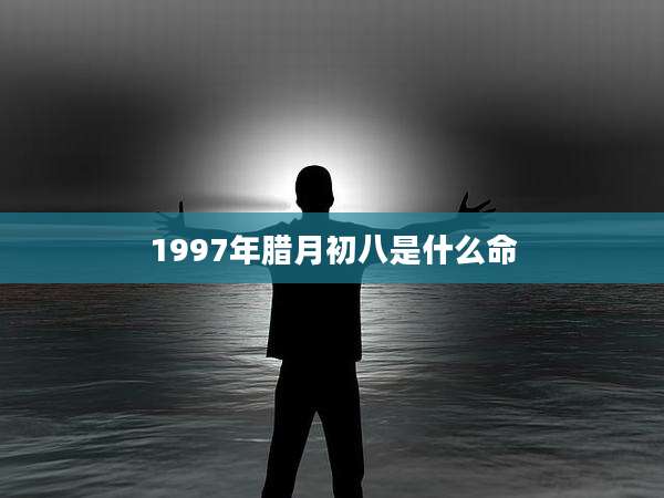 1997年腊月初八是什么命