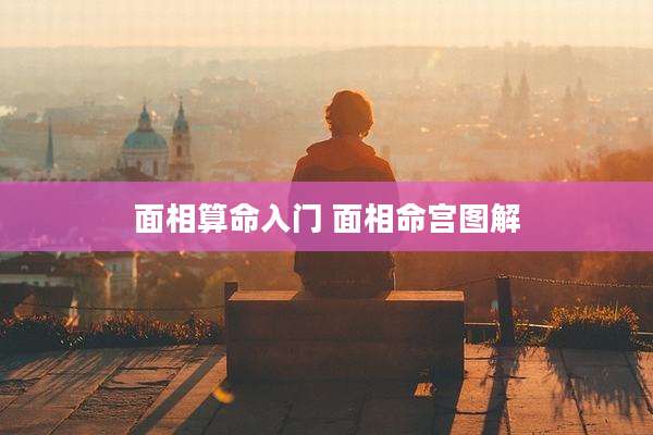 面相算命入门 面相命宫图解