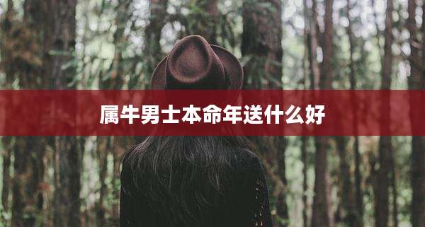 属牛男士本命年送什么好
