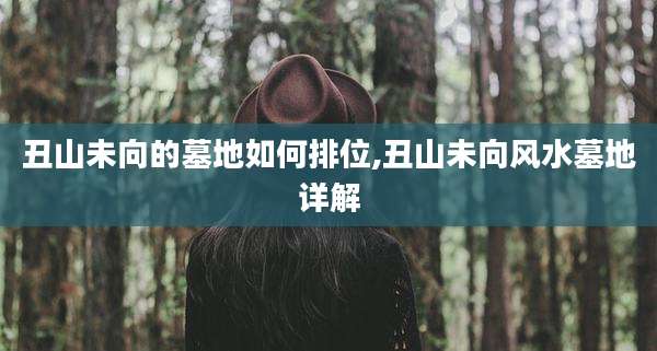 丑山未向的墓地如何排位,丑山未向风水墓地详解