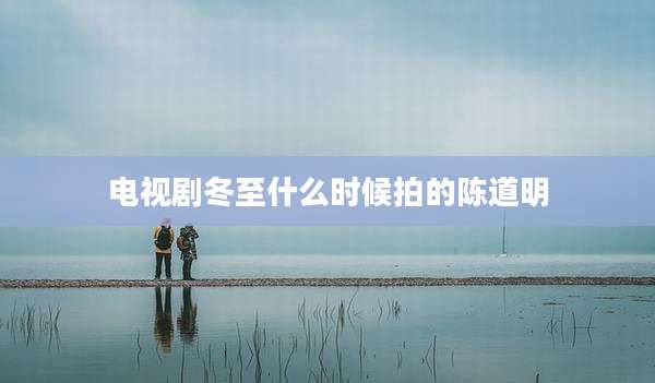 电视剧冬至什么时候拍的陈道明