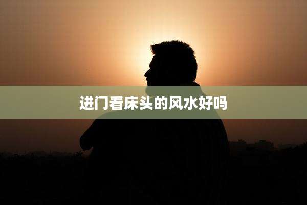 进门看床头的风水好吗