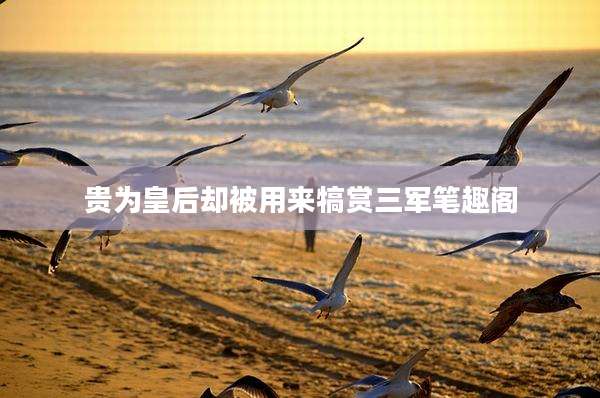 贵为皇后却被用来犒赏三军笔趣阁