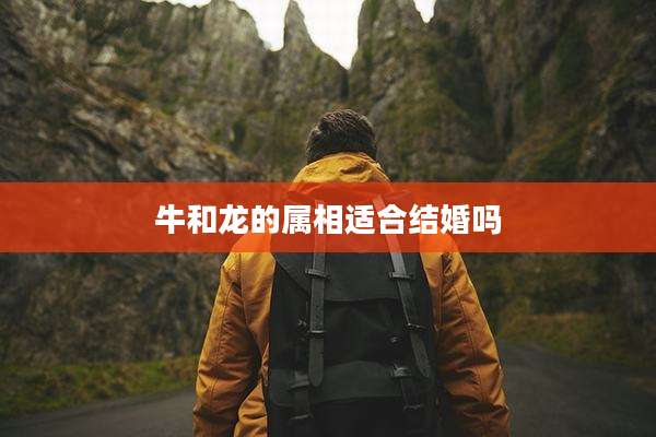 牛和龙的属相适合结婚吗