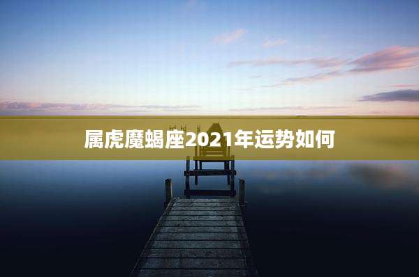 属虎魔蝎座2021年运势如何