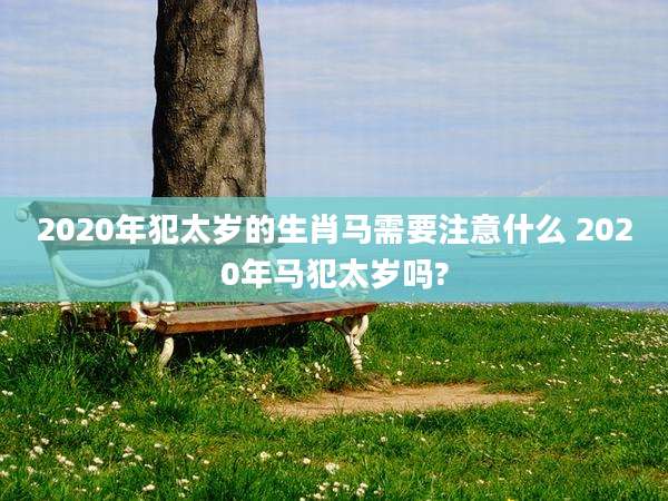 2020年犯太岁的生肖马需要注意什么 2020年马犯太岁吗?