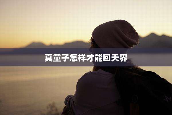 真童子怎样才能回天界