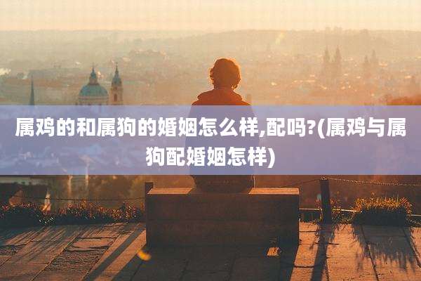属鸡的和属狗的婚姻怎么样,配吗?(属鸡与属狗配婚姻怎样)