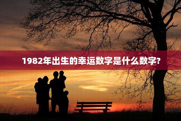 1982年出生的幸运数字是什么数字?