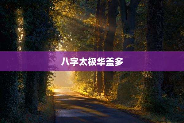 八字太极华盖多