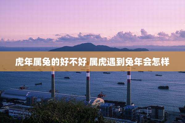 虎年属兔的好不好 属虎遇到兔年会怎样