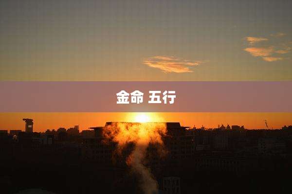 金命 五行