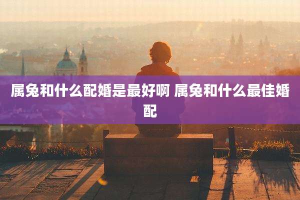 属兔和什么配婚是最好啊 属兔和什么最佳婚配