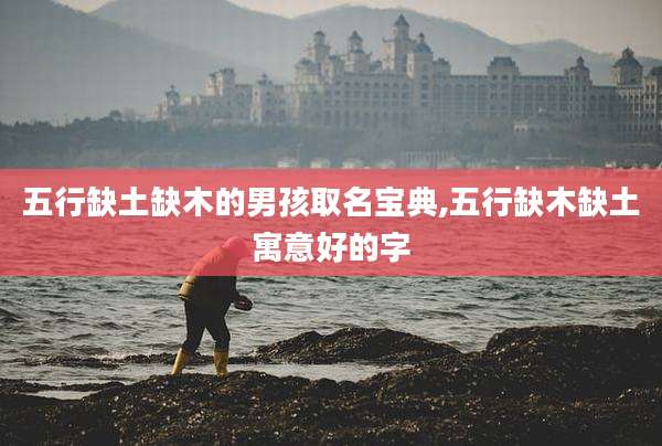 五行缺土缺木的男孩取名宝典,五行缺木缺土寓意好的字