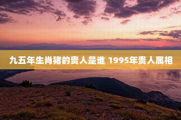 九五年生肖猪的贵人是谁 1995年贵人属相