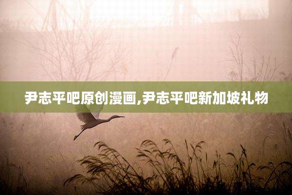 尹志平吧原创漫画,尹志平吧新加坡礼物