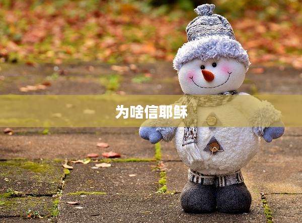 为啥信耶稣