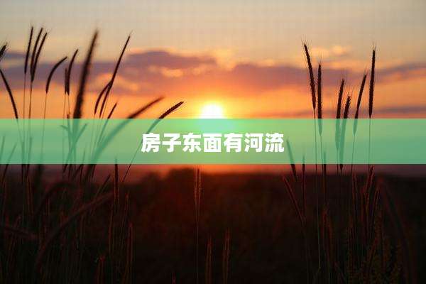 房子东面有河流