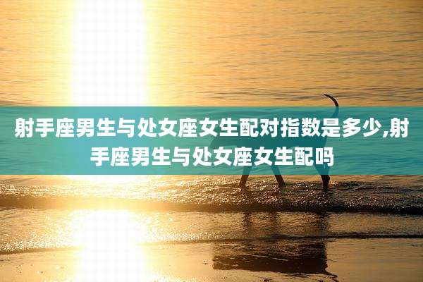 射手座男生与处女座女生配对指数是多少,射手座男生与处女座女生配吗