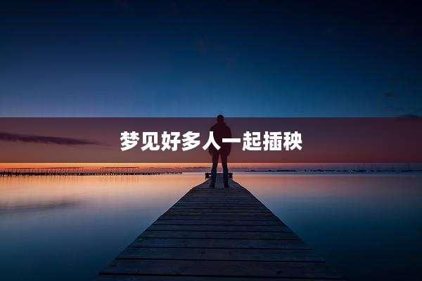 梦见好多人一起插秧