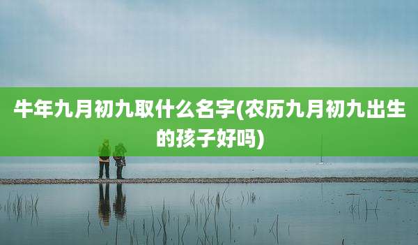 牛年九月初九取什么名字(农历九月初九出生的孩子好吗)