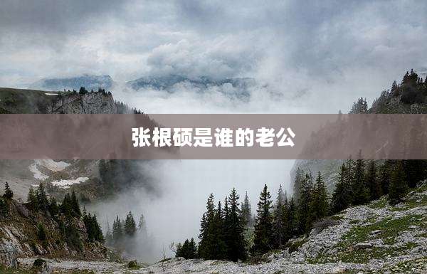 张根硕是谁的老公