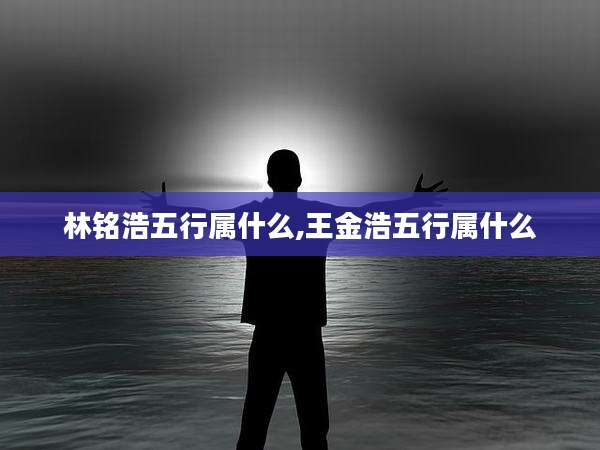 林铭浩五行属什么,王金浩五行属什么