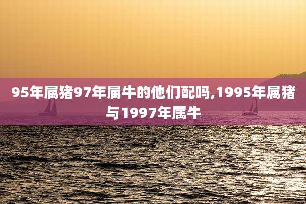 95年属猪97年属牛的他们配吗,1995年属猪与1997年属牛