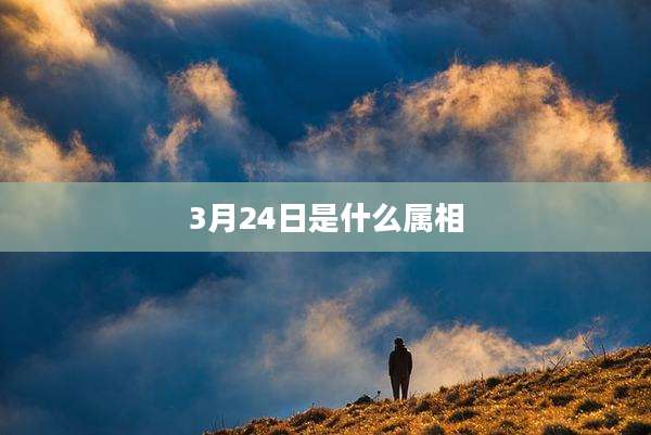 3月24日是什么属相