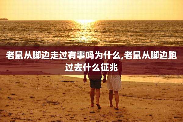 老鼠从脚边走过有事吗为什么,老鼠从脚边跑过去什么征兆
