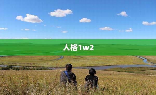 人格1w2