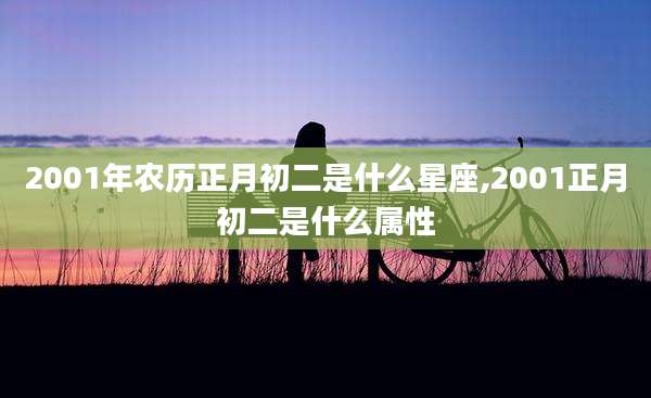 2001年农历正月初二是什么星座,2001正月初二是什么属性