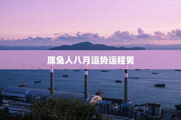 属兔人八月运势运程男