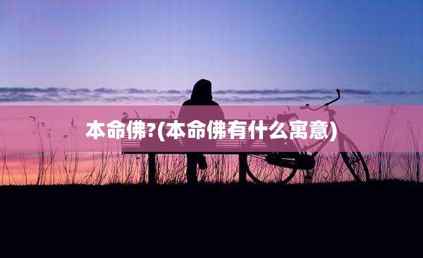 本命佛?(本命佛有什么寓意)