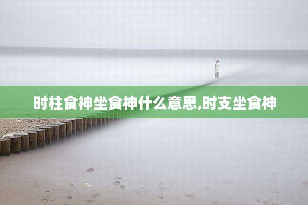 时柱食神坐食神什么意思,时支坐食神