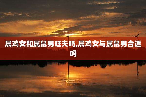 属鸡女和属鼠男旺夫吗,属鸡女与属鼠男合适吗
