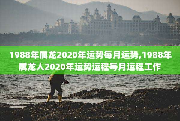 1988年属龙2020年运势每月运势,1988年属龙人2020年运势运程每月运程工作