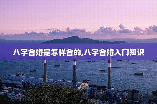 八字合婚是怎样合的,八字合婚入门知识