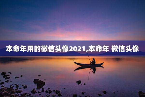 本命年用的微信头像2021,本命年 微信头像