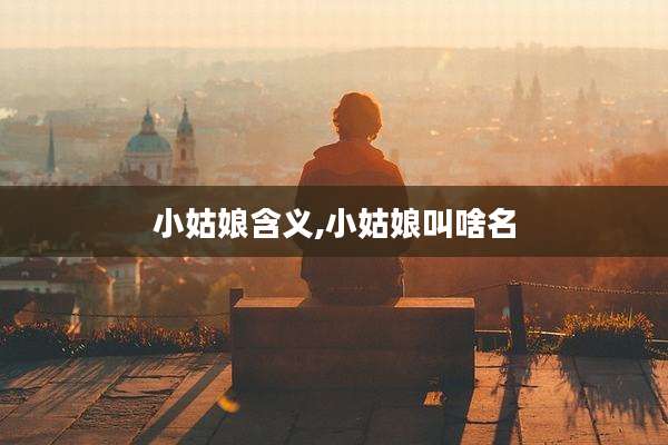 小姑娘含义,小姑娘叫啥名