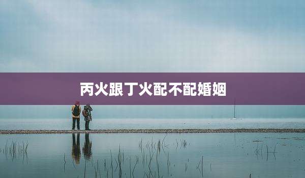 丙火跟丁火配不配婚姻