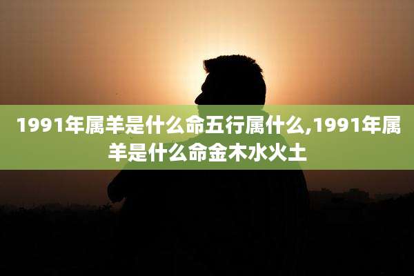 1991年属羊是什么命五行属什么,1991年属羊是什么命金木水火土