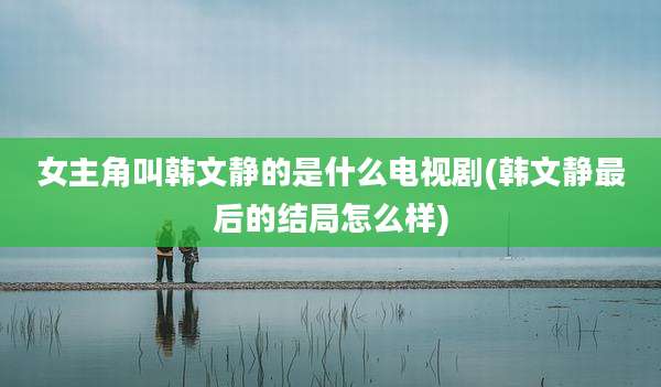 女主角叫韩文静的是什么电视剧(韩文静最后的结局怎么样)