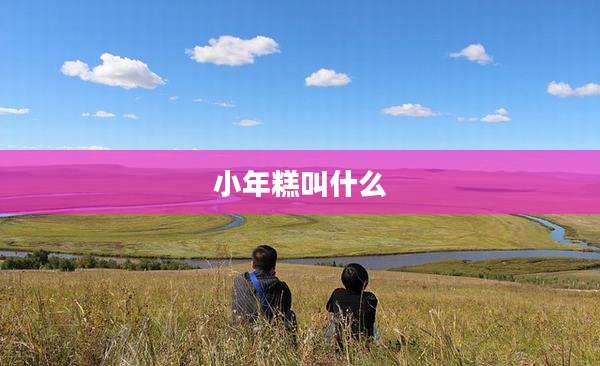 小年糕叫什么