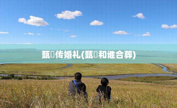 甄嬛传婚礼(甄嬛和谁合葬)